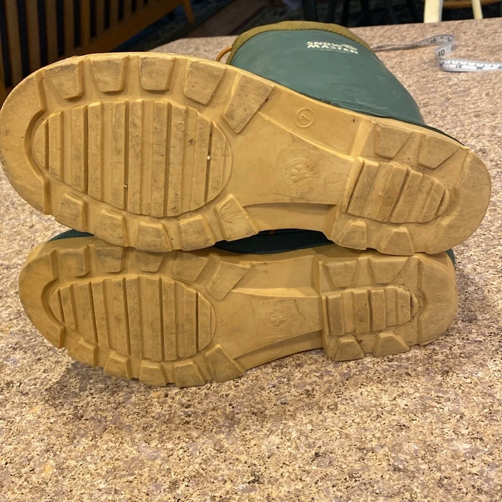 Snow Master Canada Boots WITH FLAWS and NO LINING Men’s 7